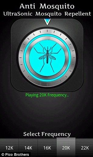 Scare Mosquitoes Away With Your Mobile Phone
