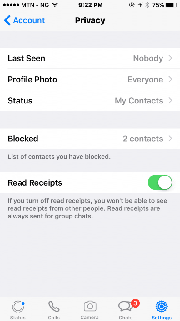 How To Hide WhatsApp Online Status via Privacy Settings
