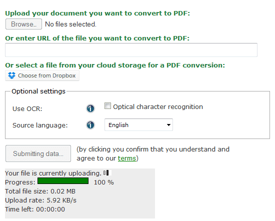 Convert Pictures, Microsoft Word, Excel, Website, To PDF